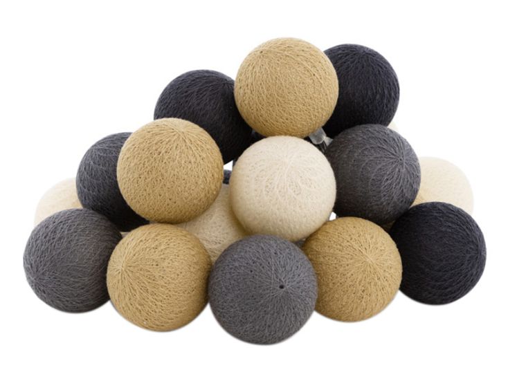 Cotton Ball Lights Outdoor Extension Kit lichterkette - Concreto