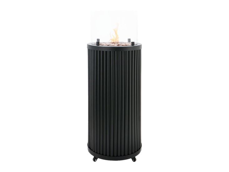 Cosipillar Curved black gashaard - 30 mbar