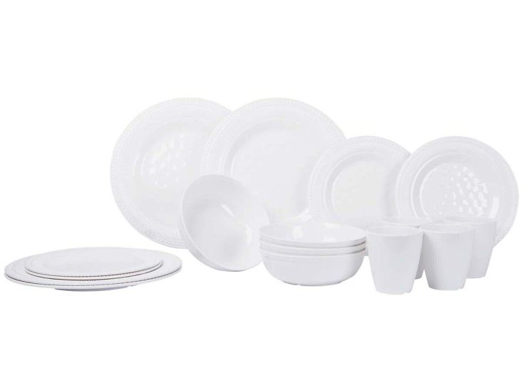 Gimex Royal Line 16-teilig Geschirrset - White