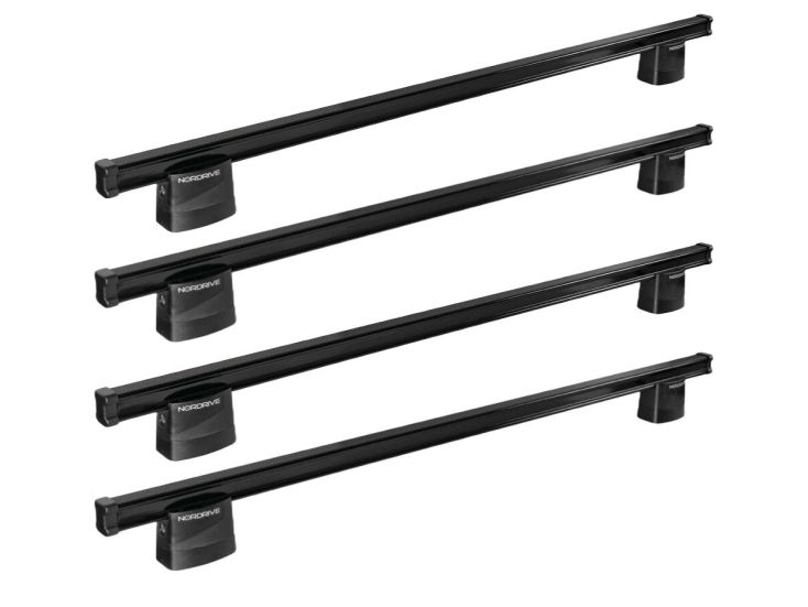 Nordrive 4 stalen dakdragers - VW Transporter T5 2003 – 2015