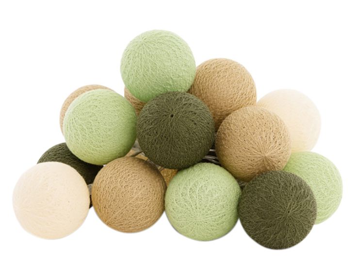 Cotton Ball Lights Outdoor extension kit Lichterkette - Rana