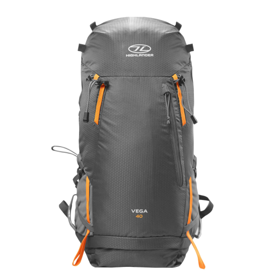 Highlander Vega 40L Herren Rucksack - Grau