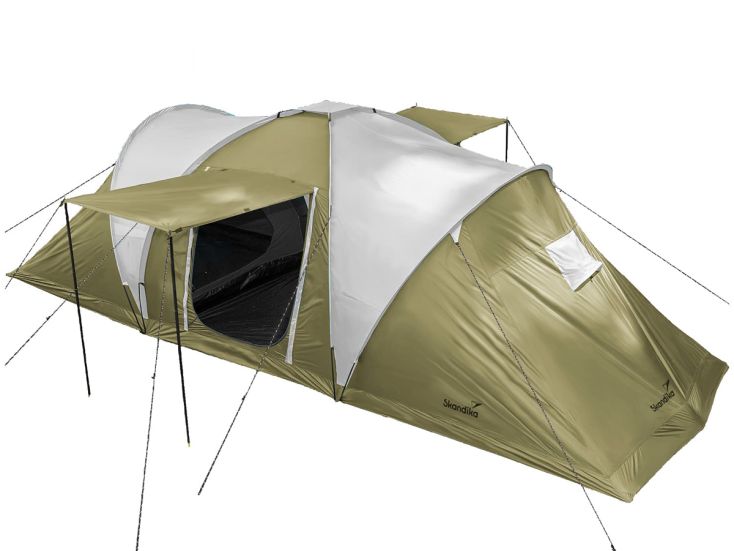 Skandika Hammerfest 4 Protect koepeltent - Grey/Green
