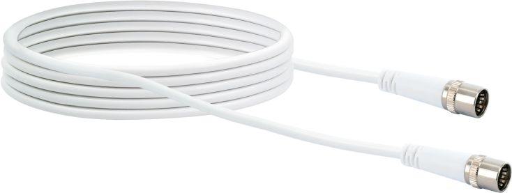 Schwaiger KDAK50 5 Meter weißer Modem-Anschlusskabel