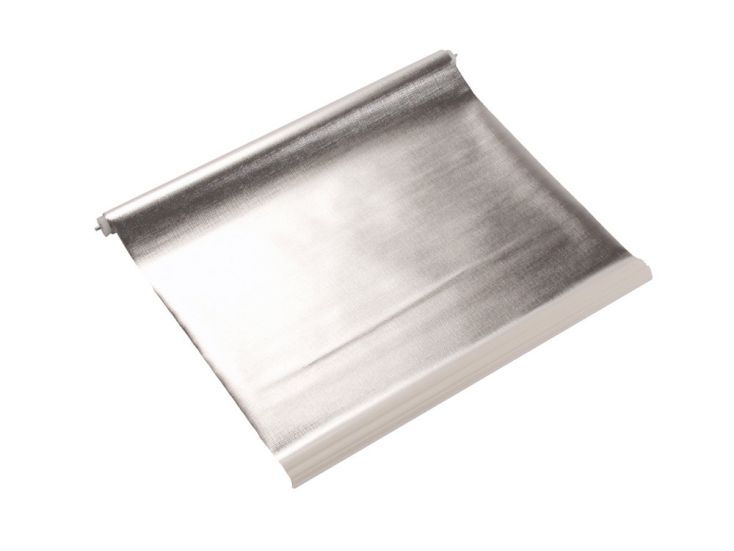 Remis Remisun Cream/Silver Verdunkelung Rollo - 77 x 60 cm