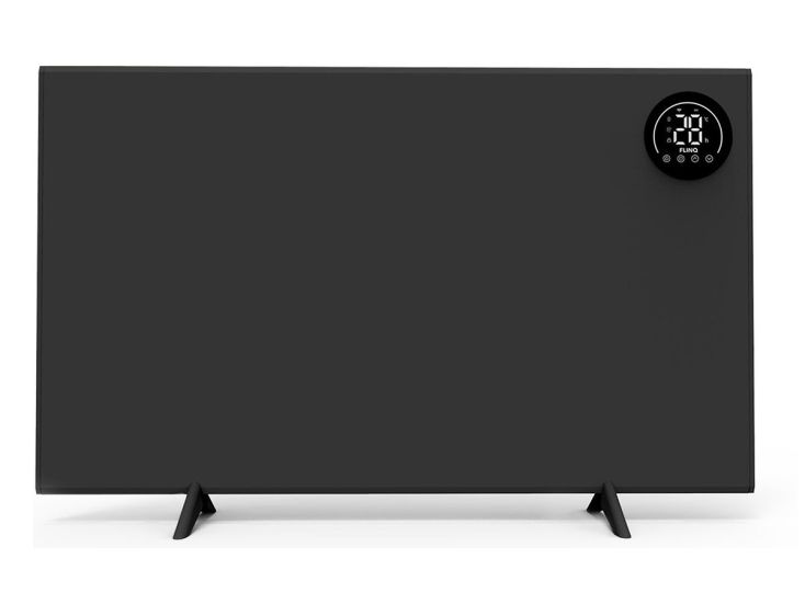 FlinQ Smart Hybrid Infrarot- und Konvektor-Heizung - Black
