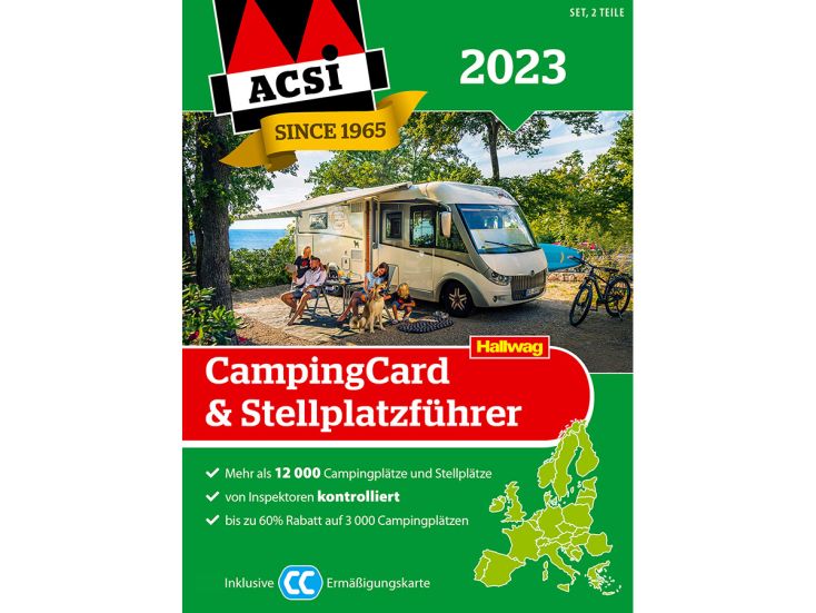 ACSI 2023 Campingcard & Stellplatzführer