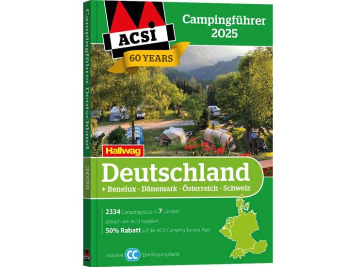 ACSI 2025 Deutschland Campingführer
