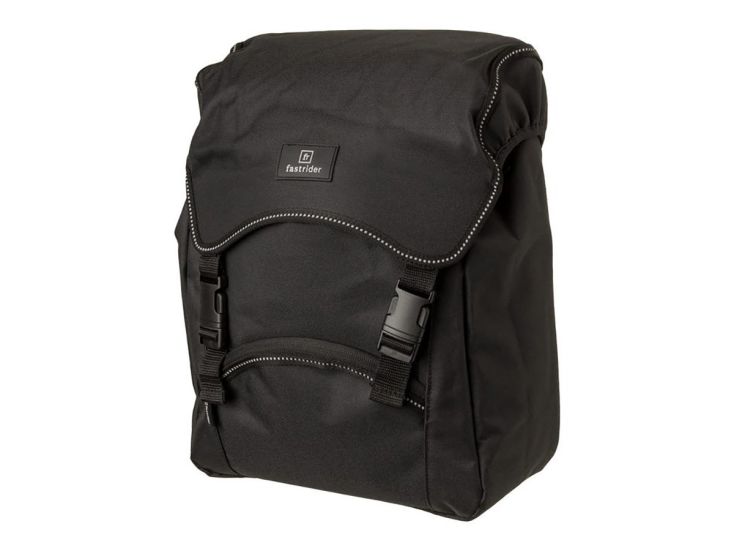 FastRider Traffic Unibag einzelne Fahrradtasche - Black