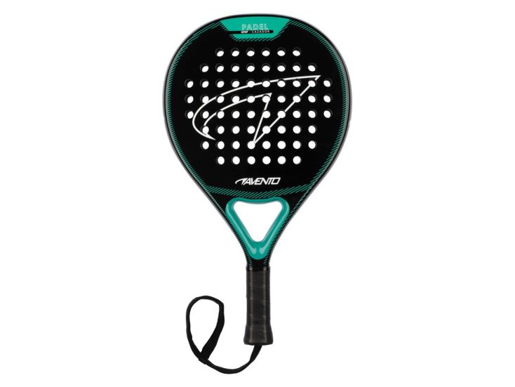 Avento Cazador GFRP Schwarz/Grün Padelschläger