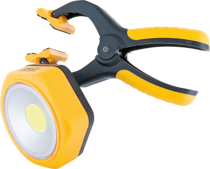 Schwaiger LED Arbeitsleuchte mit abnehmbarer Klammer
