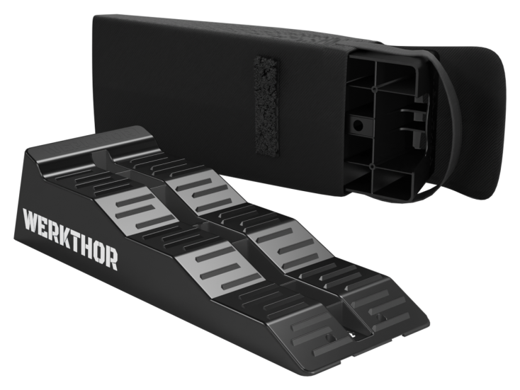 Werkthor Wohnmobil Auffahrkeile mit Tasche - Black