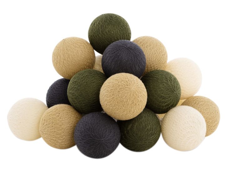 Cotton Ball Lights Outdoor Extension Kit lichterkette - Cazar