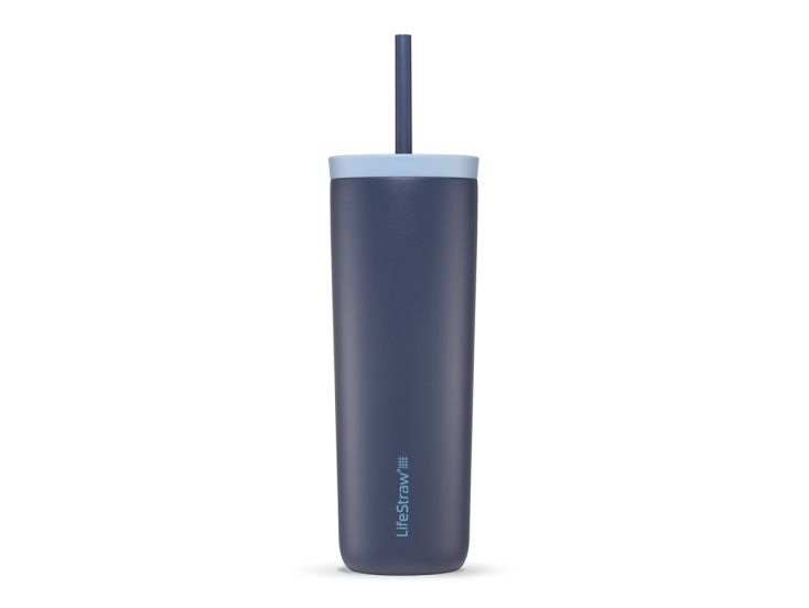 LifeStraw Go Tumbler 500 ml Wasserfilterflaschen - Dark Blue