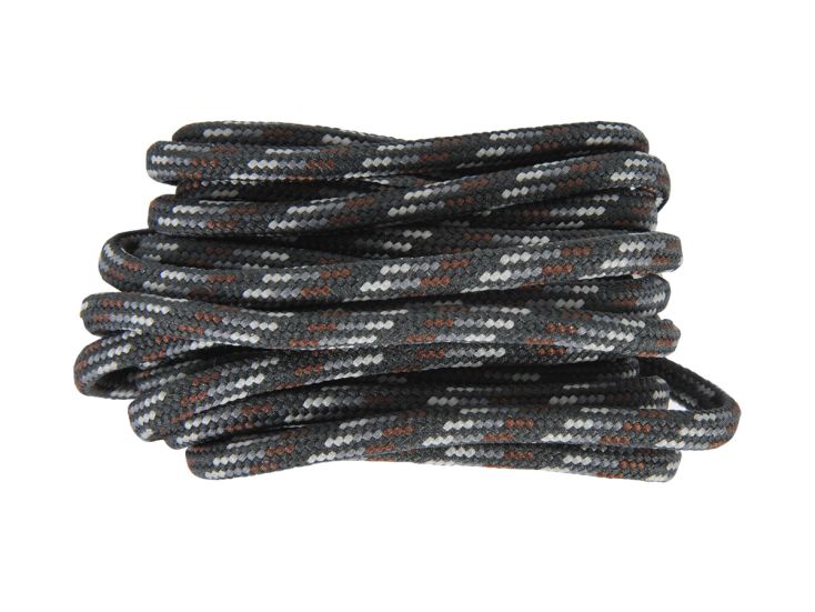 Barth 150 cm runde Schnürsenkel - Grey