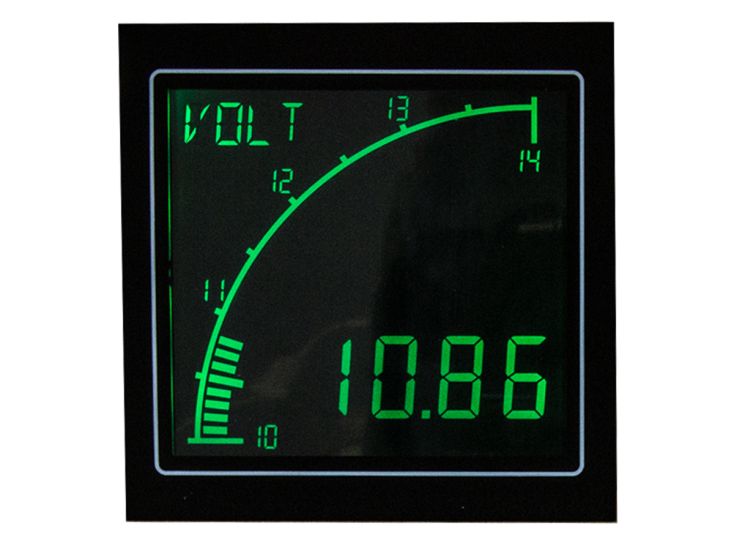 BBA digitales 12 Volt Meßgerät