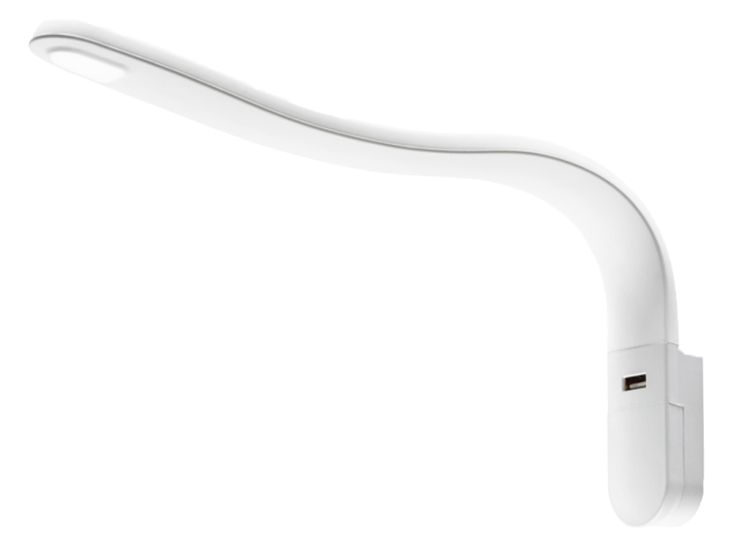 Léon LED-Leselampe flexibel - White