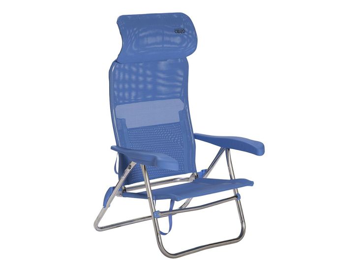 Crespo AL-205 Compact Blue Strandstuhl
