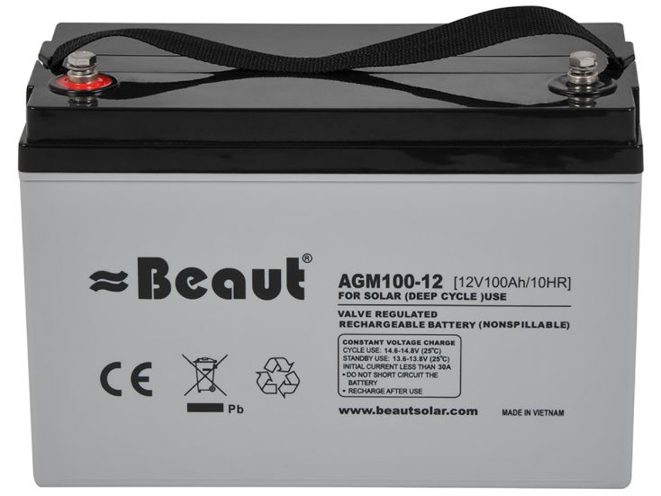 Beaut 100 Ah AGM Batterie