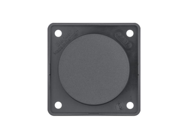 Berker Integro Blindabdeckung - Anthracite