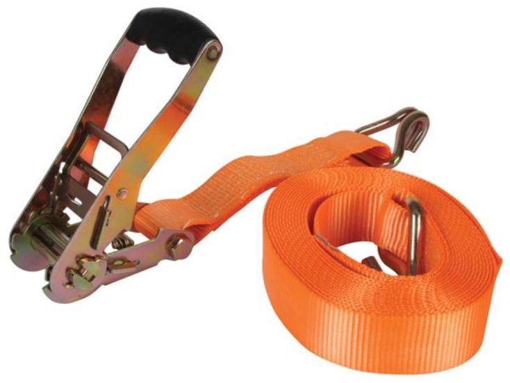 Toolland ARAT5081 2-delige spanband met ratel - 8 meter
