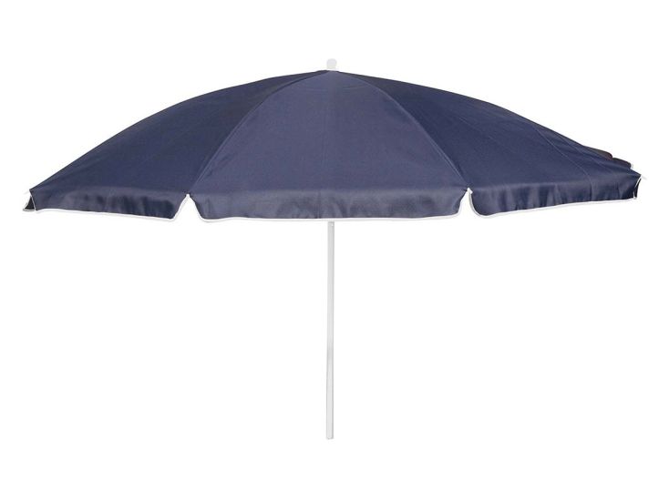 Bo-Camp Ø 165 cm Sonnenschirm mit schwenkbarem Arm - Blue