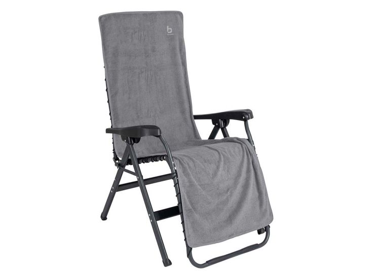 Bo-Camp Größe L Grey Universal Stuhlbezug