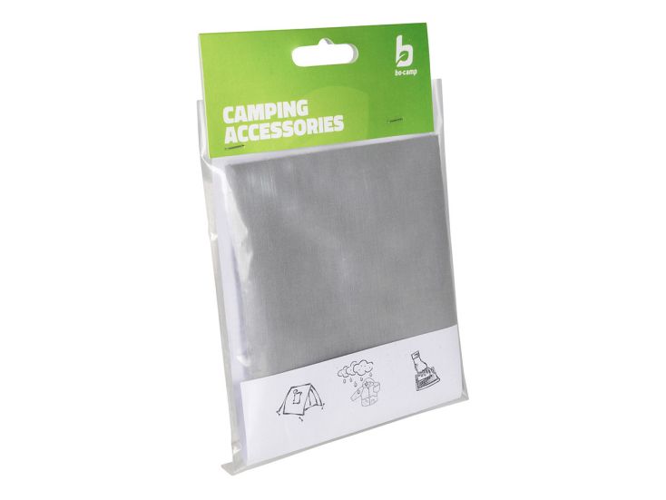 Bo-Camp aufbügelbares Reparaturtuch - Grey