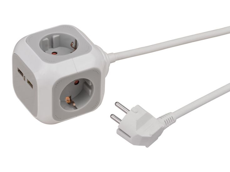 Brennenstuhl ALEA-Power USB-Charger Steckdosenwürfel