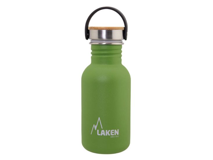Laken Basic Bamboo 500ml Trinkflasche - Green