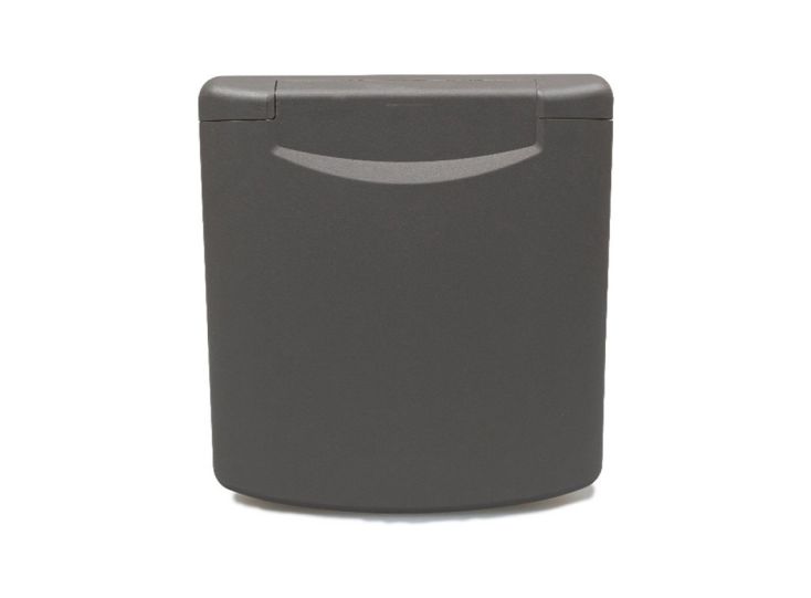Außenwand Ersatzdeckel - Black