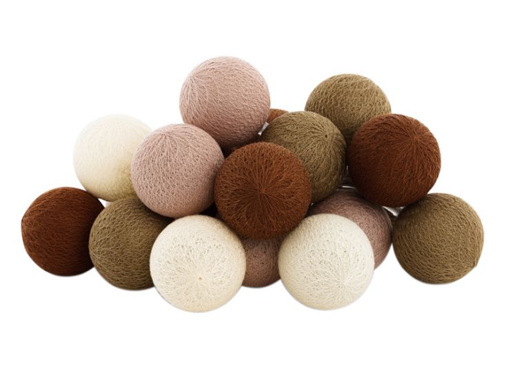 Cotton Ball Lights Outdoor Extension Kit lichterkette - Terraza