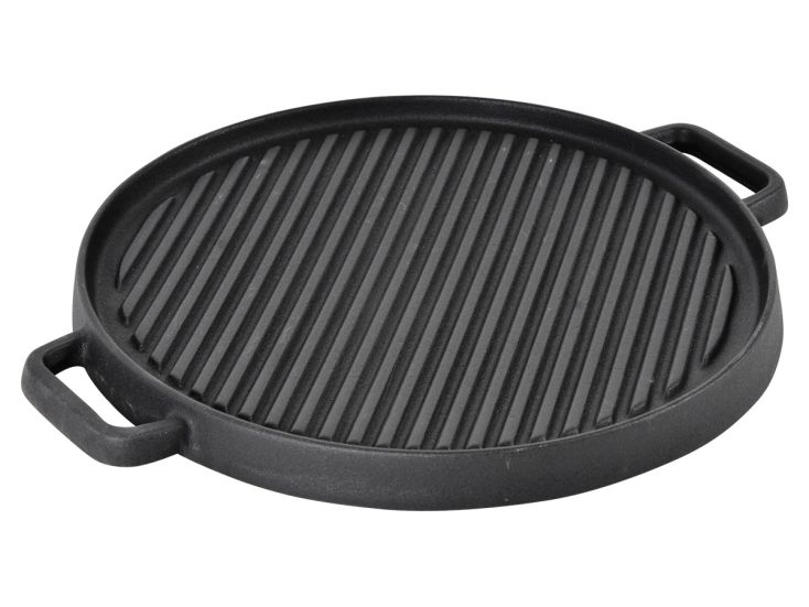 Cast Iron gusseiserne Grillplatte