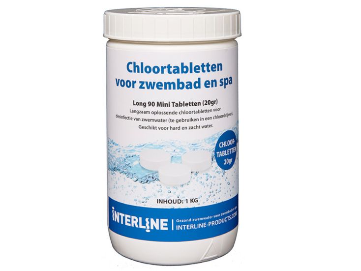 Interline 20 Gramm Chlortabletten - 1 kg