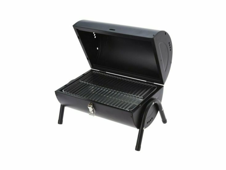 Zylinder-Tischkohlegrill