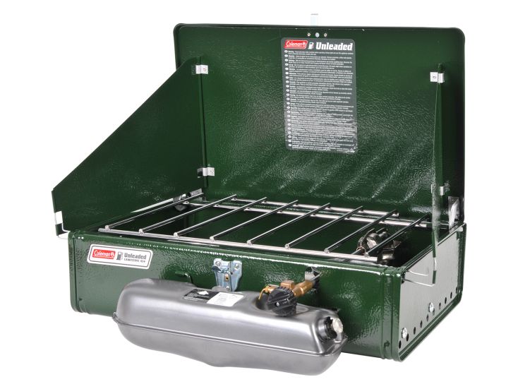 Coleman Unleaded 2-flammiger Benzin-Campingkocher 424