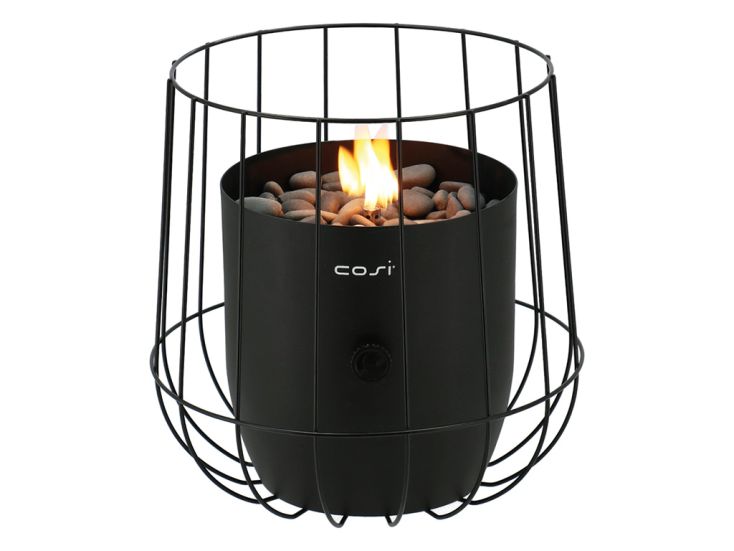 Cosi Fires Cosiscoop Basket Gaslaterne - Black