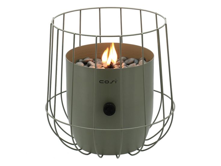 Cosi Fires Cosiscoop Basket Gaslaterne - Olive