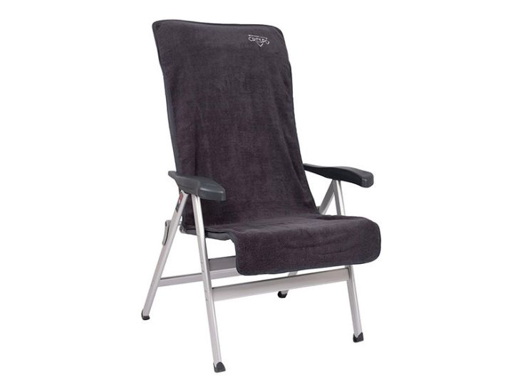 Crespo Größe M Frottee-Sitzbezug - Grey