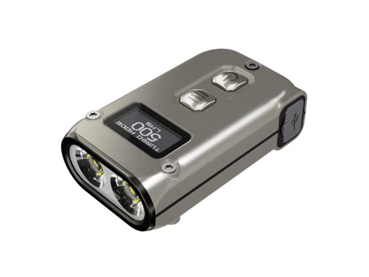 Nitecore Tini2 Ti oplaadbare sleutelhangerlamp