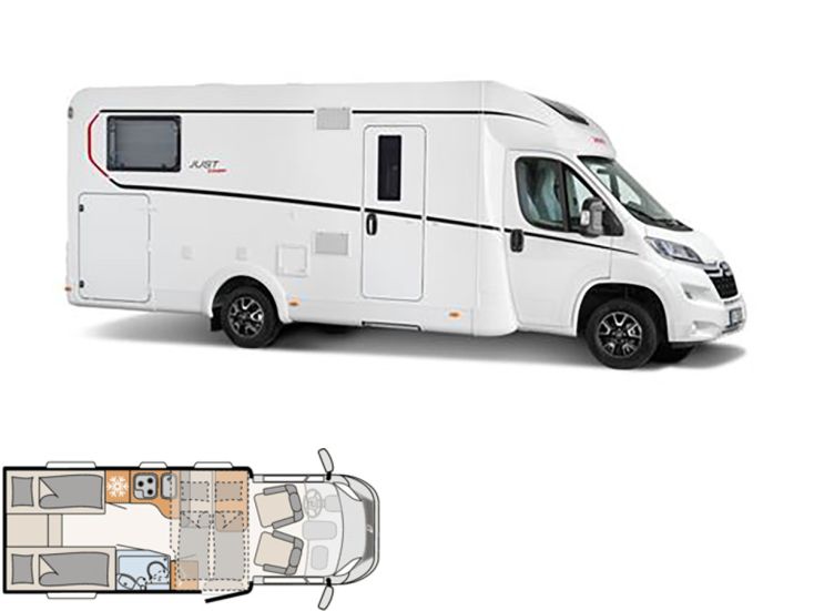 Dethleffs Just Camp T6812 EB 2024 Wohnmobil