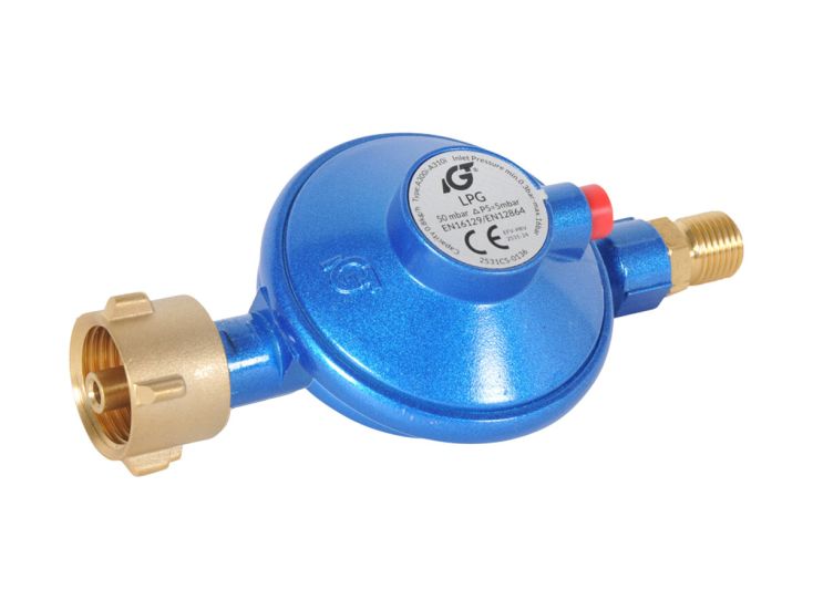 Obelink 50 mbar 1/4" Links G12 Druckregler