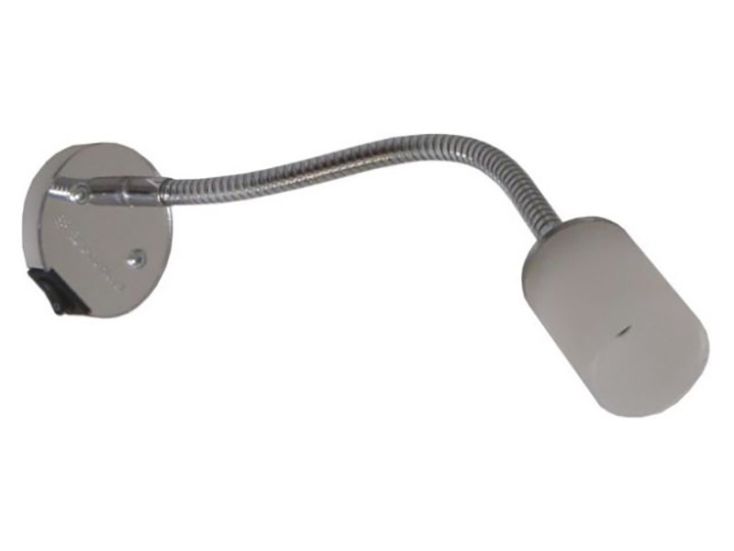 Travelleds flexible USB-Aufbauleuchte - Chrom