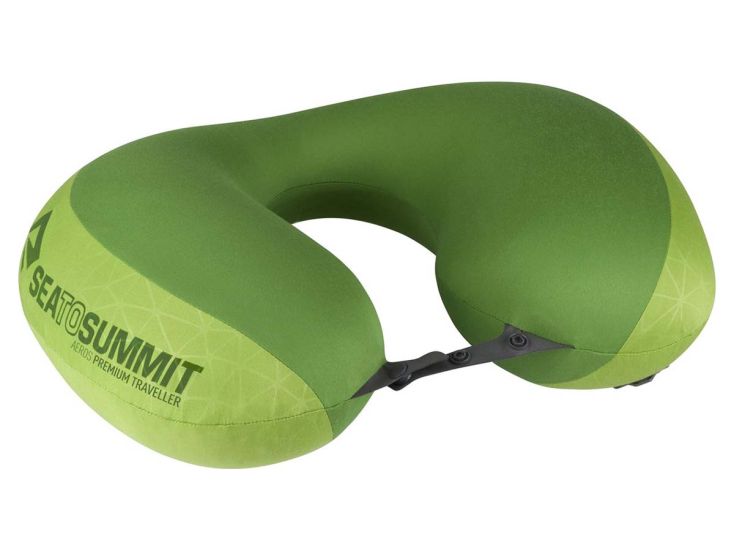 Sea to Summit Aeros Premium Traveller Nackenkissen - Lime