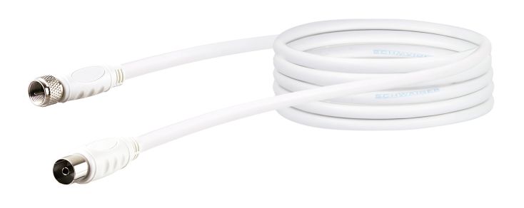 Schwaiger KVCKHQ193 3 Meter langes weißes Adapterkabel