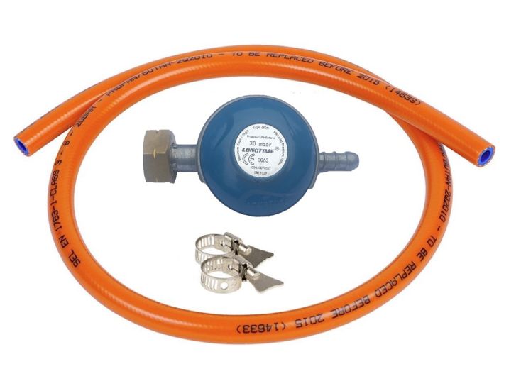 Campingwise C-0063 gasdrukregelaar set