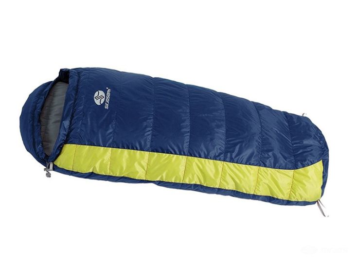 SirJoseph Kiki Down 125-145 Kinder-Mumienschlafsack - Blue