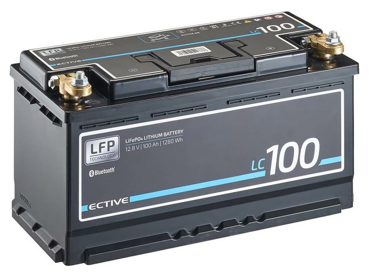 Ective LC 100 Ah BT Lithium Batterie