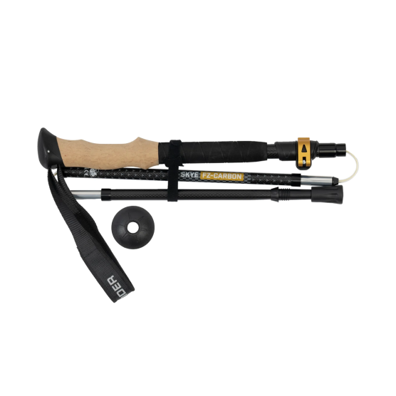 Highlander Skye Wanderstock – Schwarz