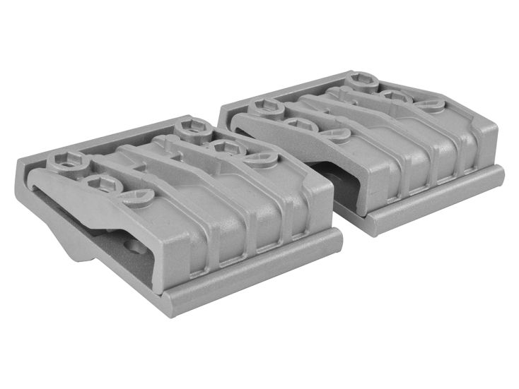 Enduro Aluminium Montageplatten